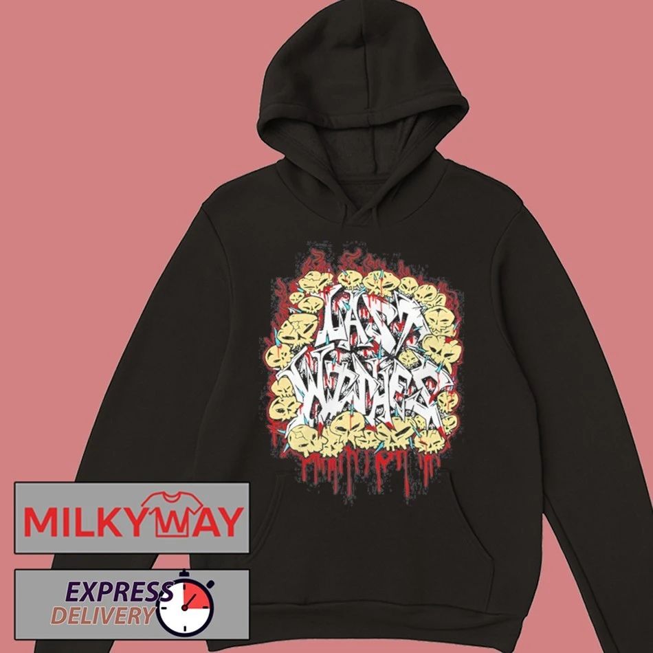 Last Wishes Skull Graffiti Shirt