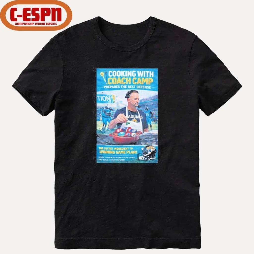 Cooking With Coach Camp Shirt