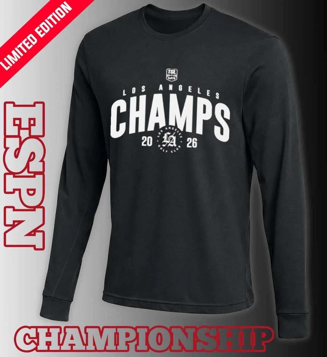 Los Angeles Golf Club 2026 TGL Champions T-Shirt
