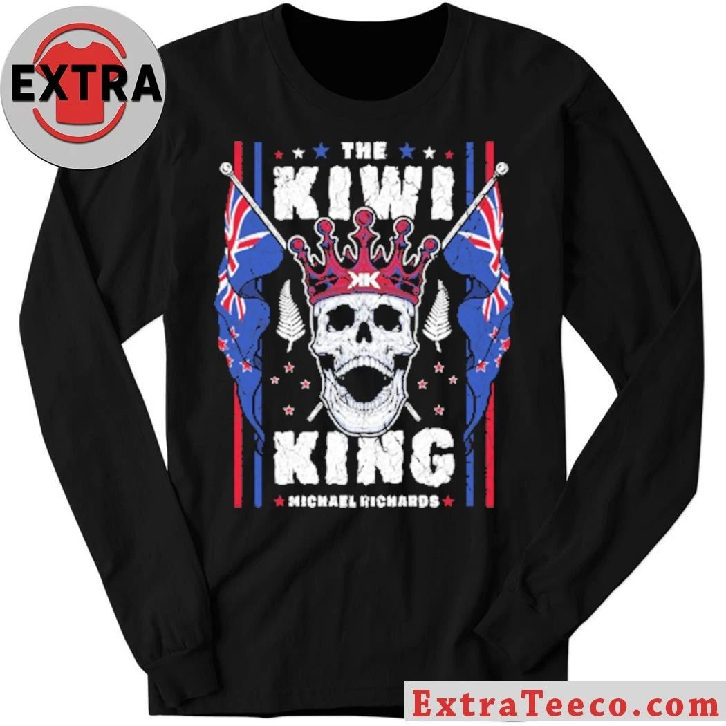 Original The Kiwi King Michael Richards Skull T-Shirt