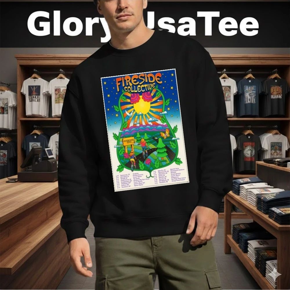 Fireside Collective Spring Live Tour 2026 Poster Shirt