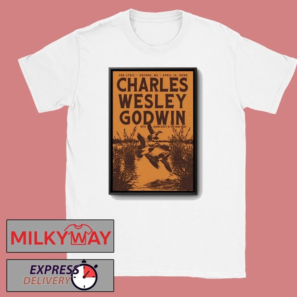 Charles Wesley Godwin In Oxford MS On Apr 14 2026 Poster shirt