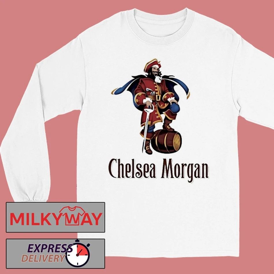 Chelsea Morgan Captain Morgan Parody Logo Shirts