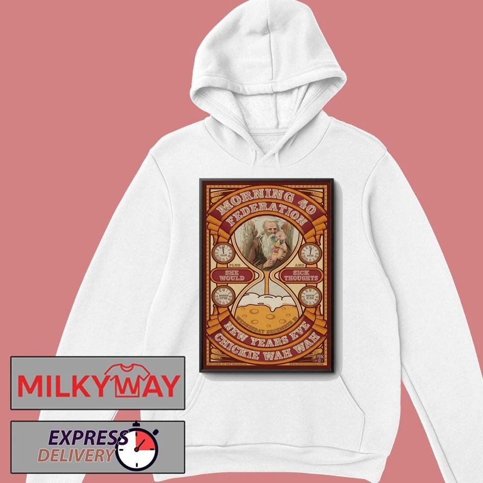 Morning 40 Federation 12.31.2025 New Orleans LA NYE Poster shirt