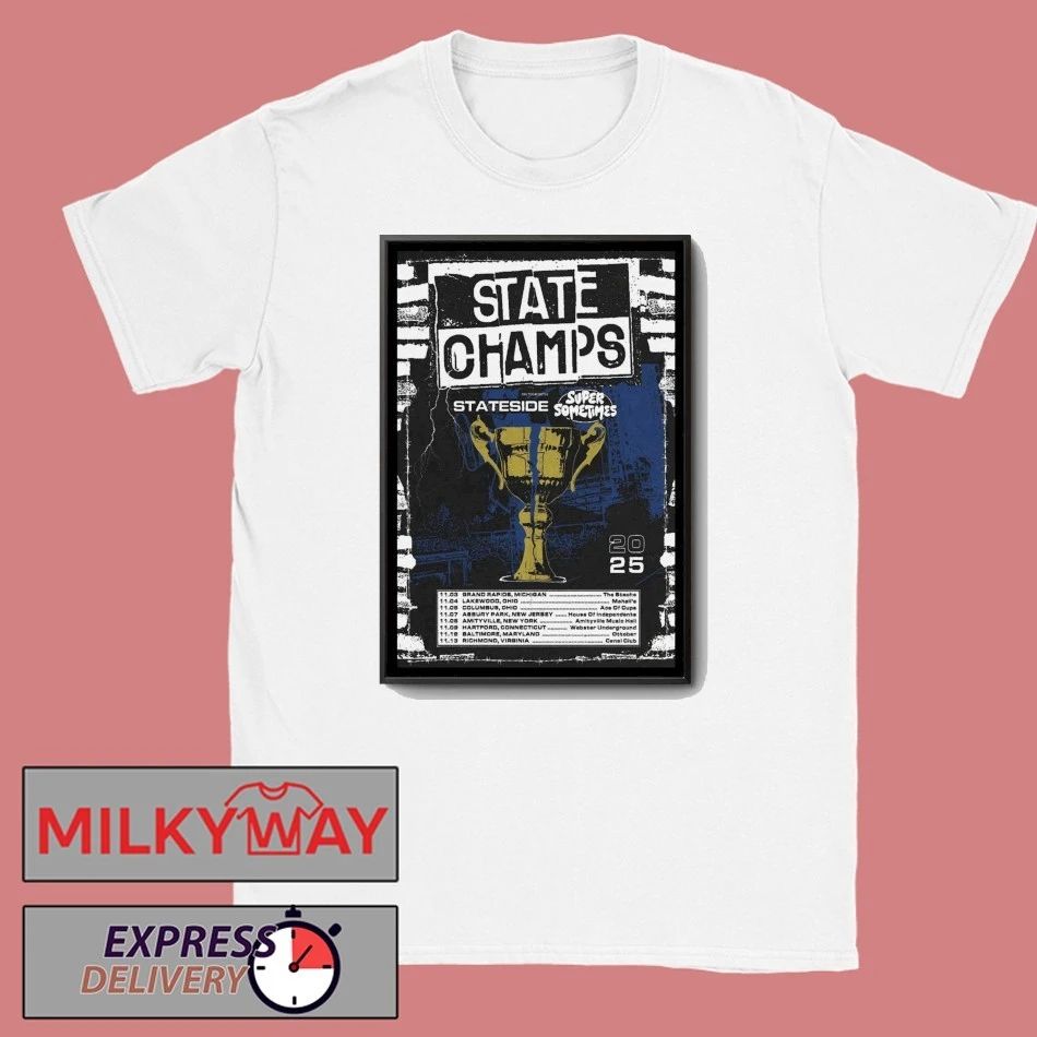 State Champs November 2025 Concert Poster shirt