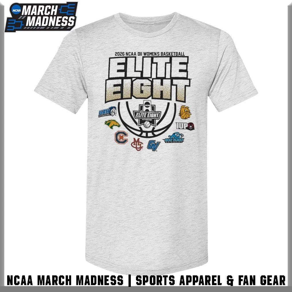 2026 NCAA Division II Women’s Basketball Elite Eight T-Shirt