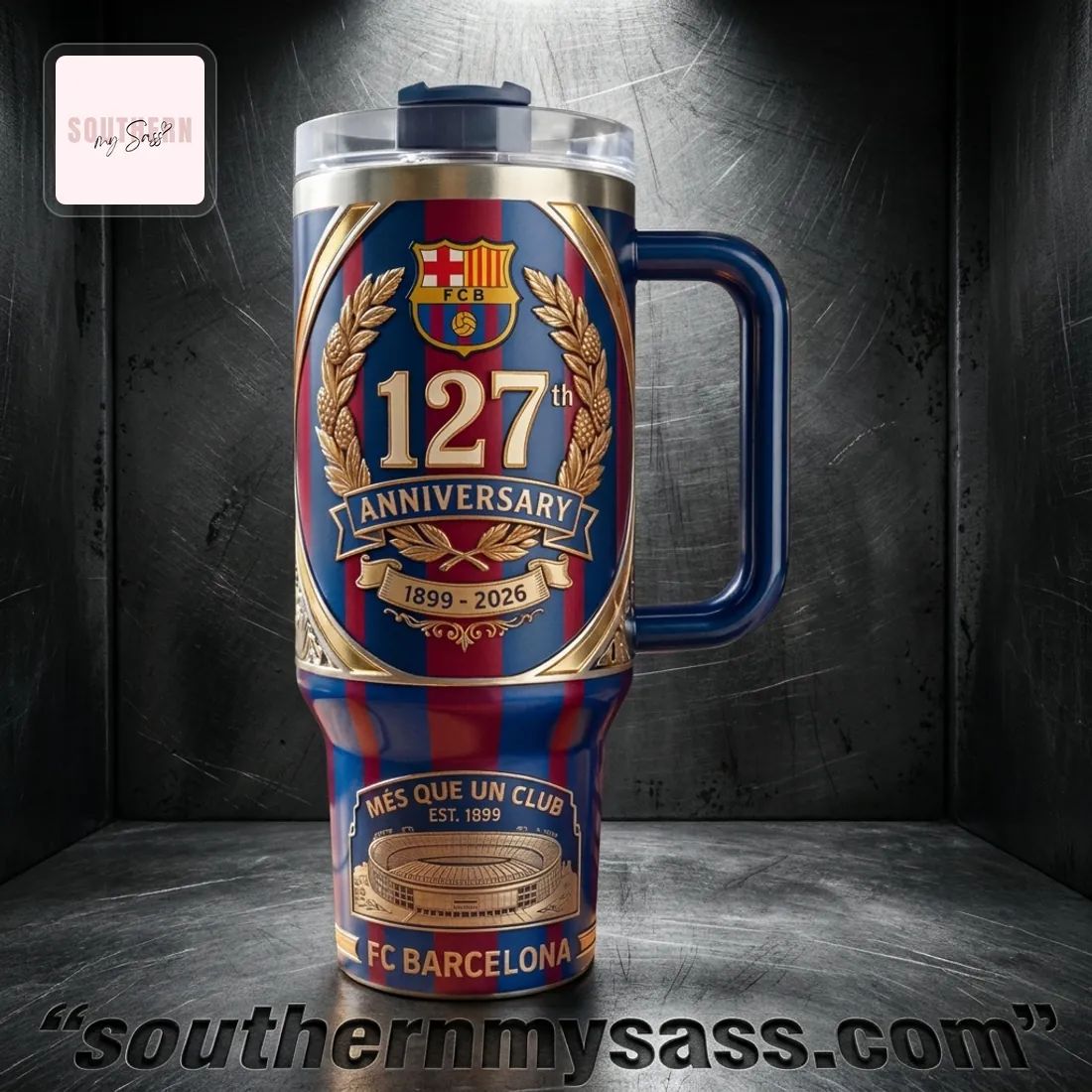 FC Barcelona 127th Anniversary Limited Edition Commemorative Tumbler