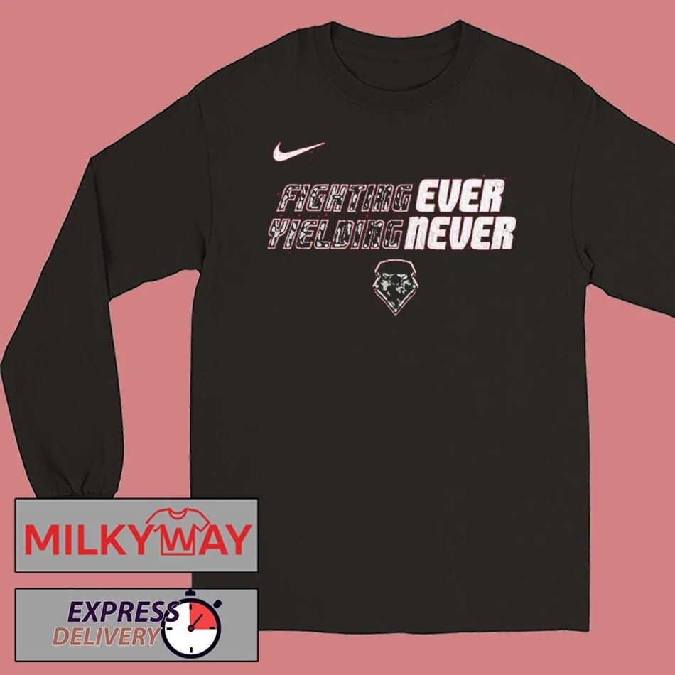 New Mexico Lobos “Fighting Ever Yielding Never” Red T-Shirt