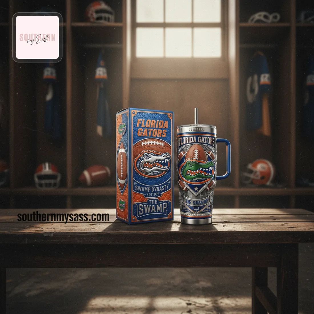 Florida Gators Swamp Dynasty Edition The Swamp 40oz Tumbler With Handle