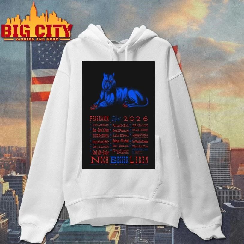 Noch Besser Leben Programm April 2026 Print Poster Shirt