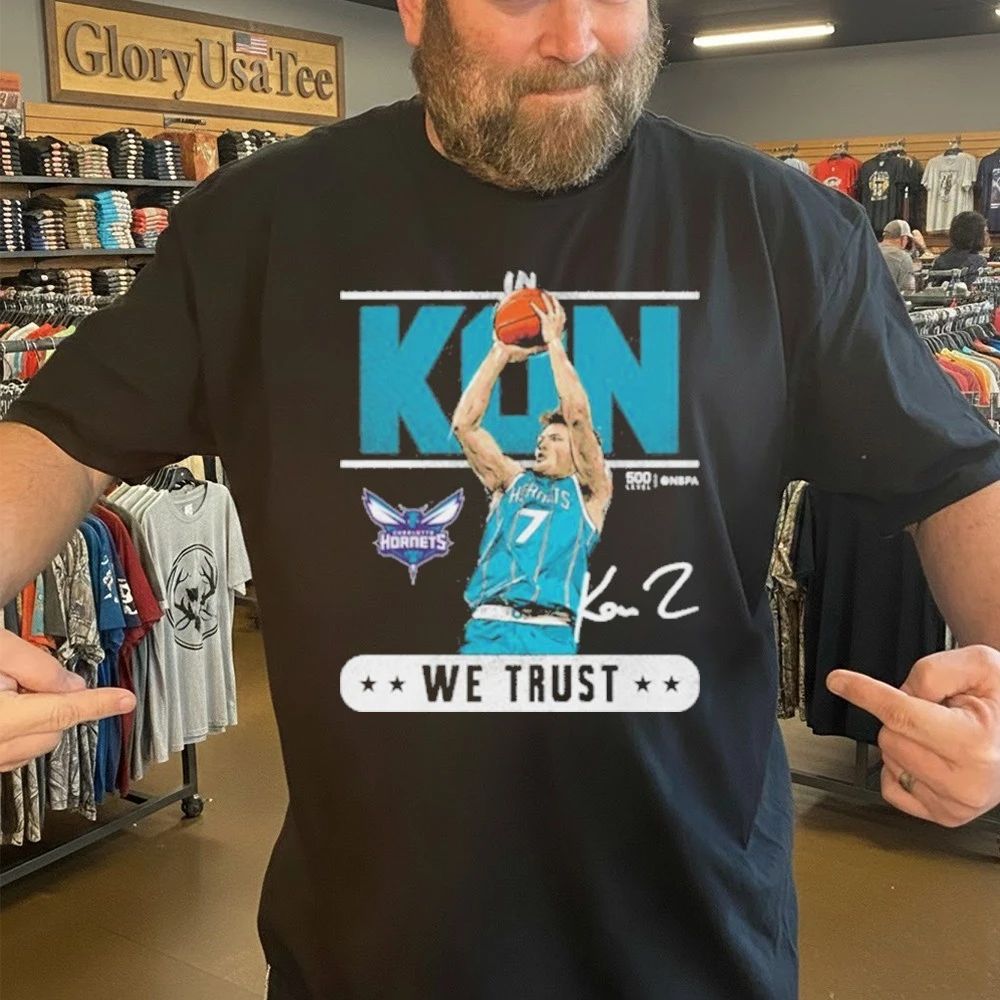 Kon Knueppel Charlotte Hornets Trust Shirt