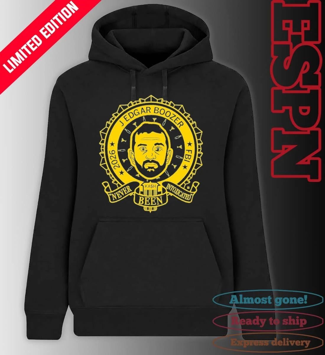 FBI J Edgar Boozer Shirt