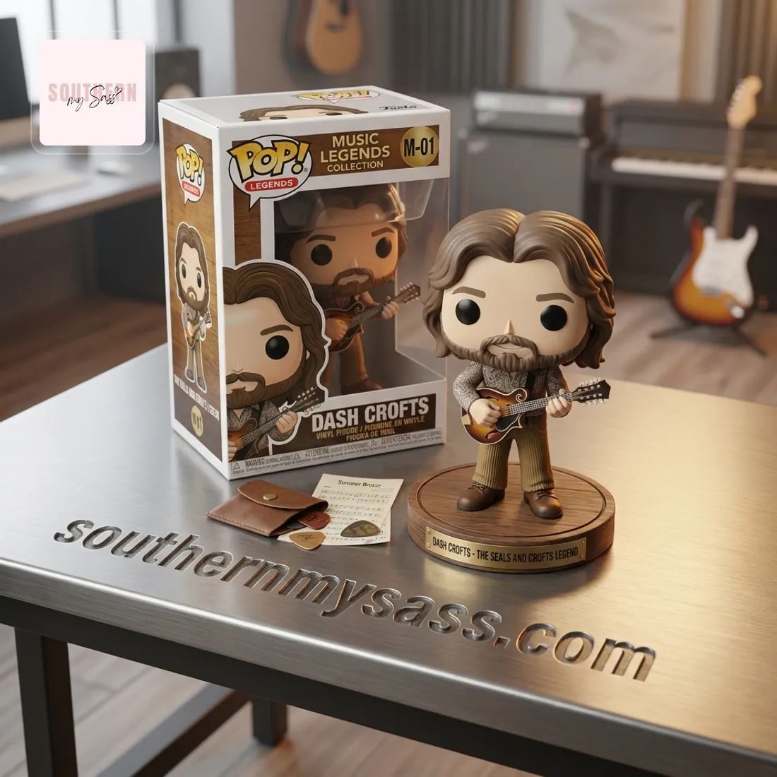 Dash Crofts Funko Pop Music Legends Collection M-01 Pop Figure Doll