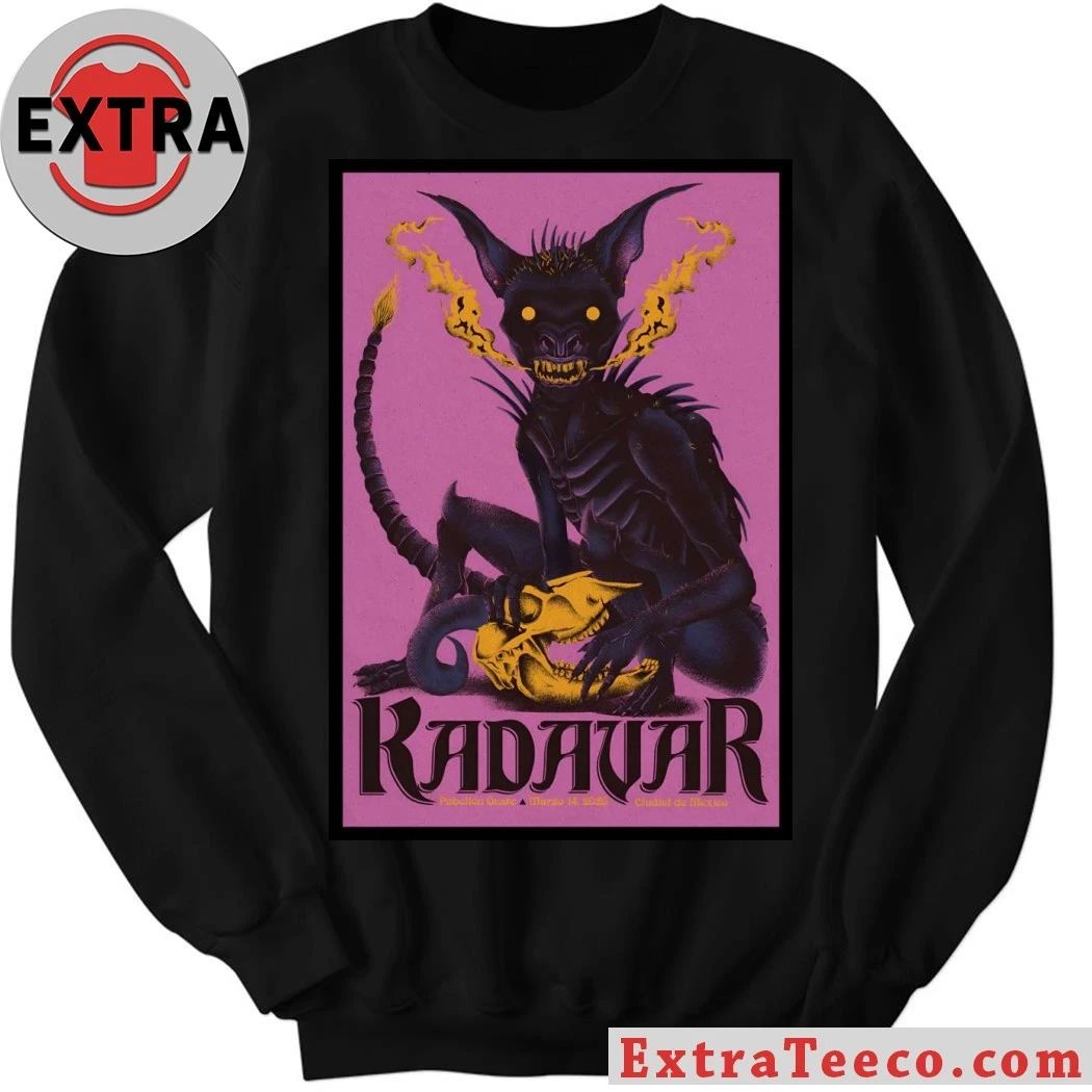 Original KADAVAR Mexico City Event On March 14 2026 Poster Shirt