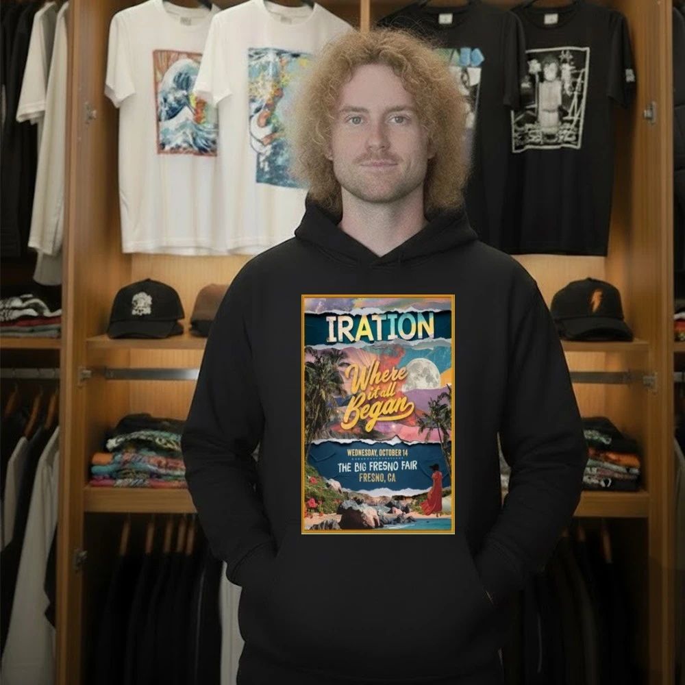 Iration October 14 2026 Fresno, CA Poster Shirt