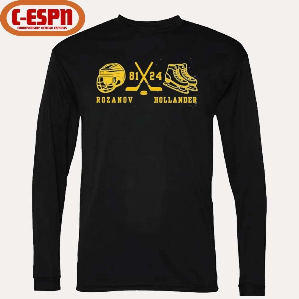 Rozanov And Hollander Boston Raiders Hockey Shirt