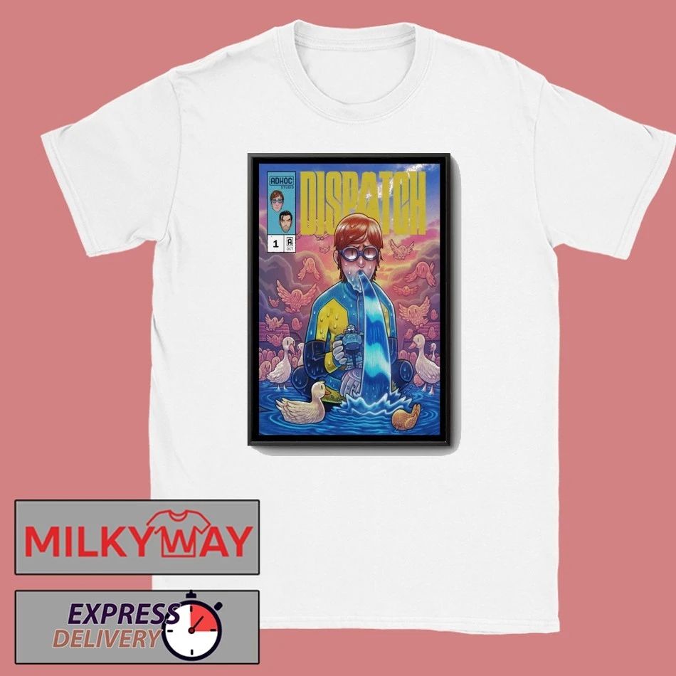 ADHOC Studio Dispatch Issue Poster shirt