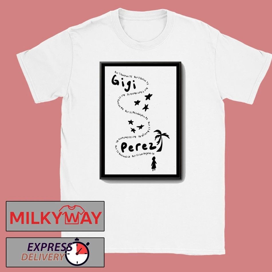 Gigi Perez At The Beach, In Every Life Tour 2025 Poster shirt