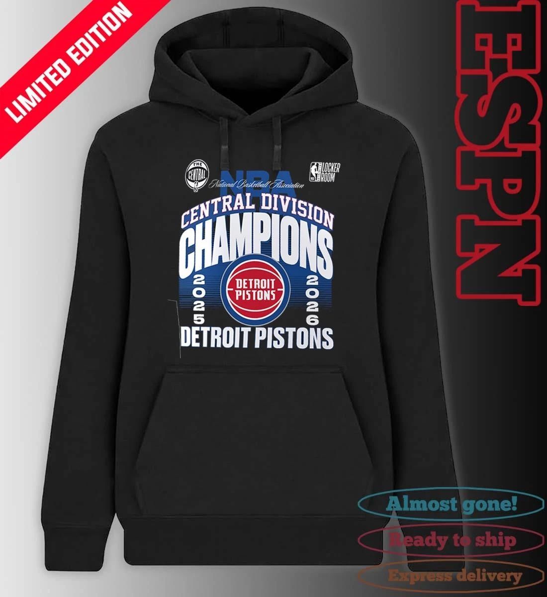 Detroit Pistons The Central Division Champions T-Shirt