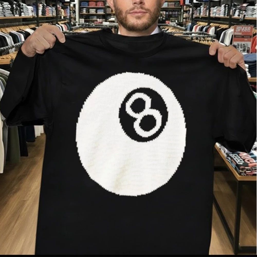 Howie Mandel Wearing 8 Ball Sweater Shirt