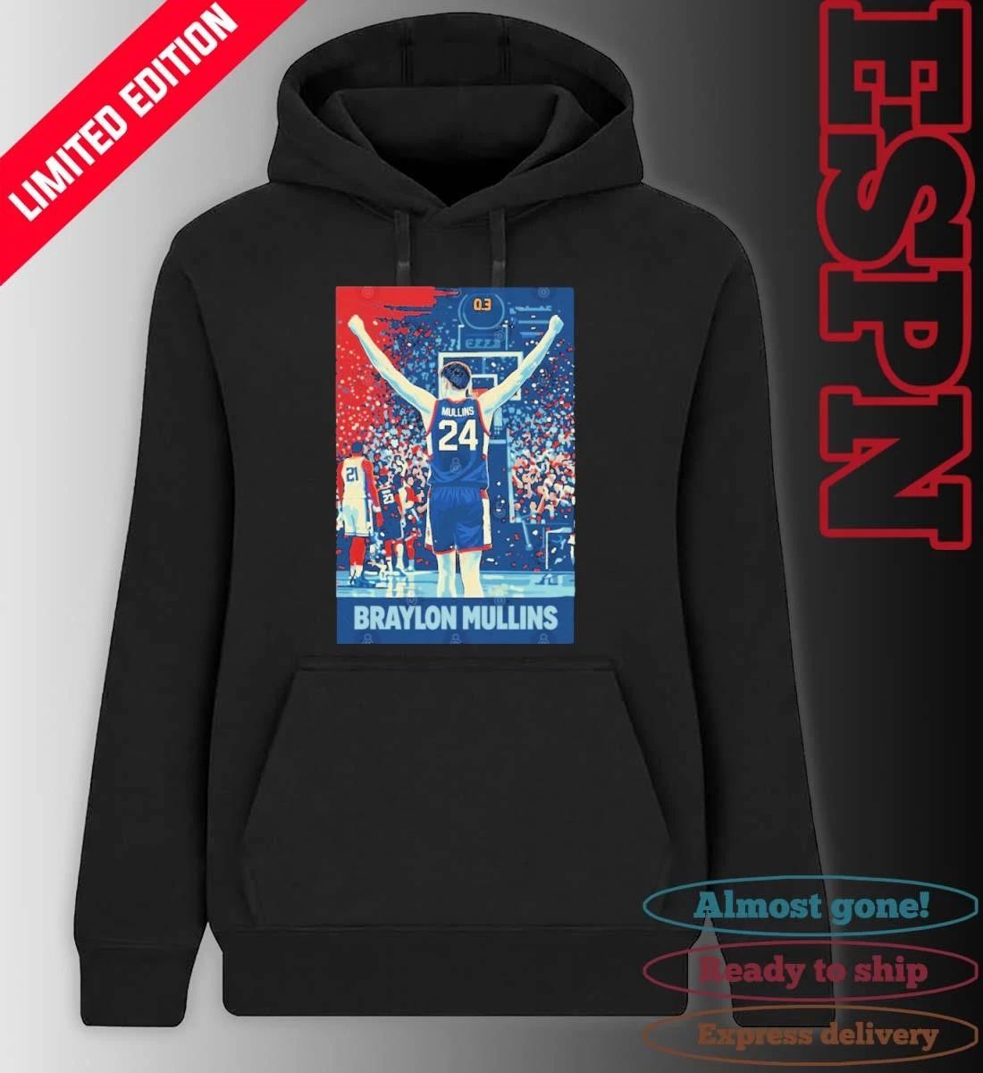 The Shot Braylon Mullins Uconn Basketball Hope T-Shirt