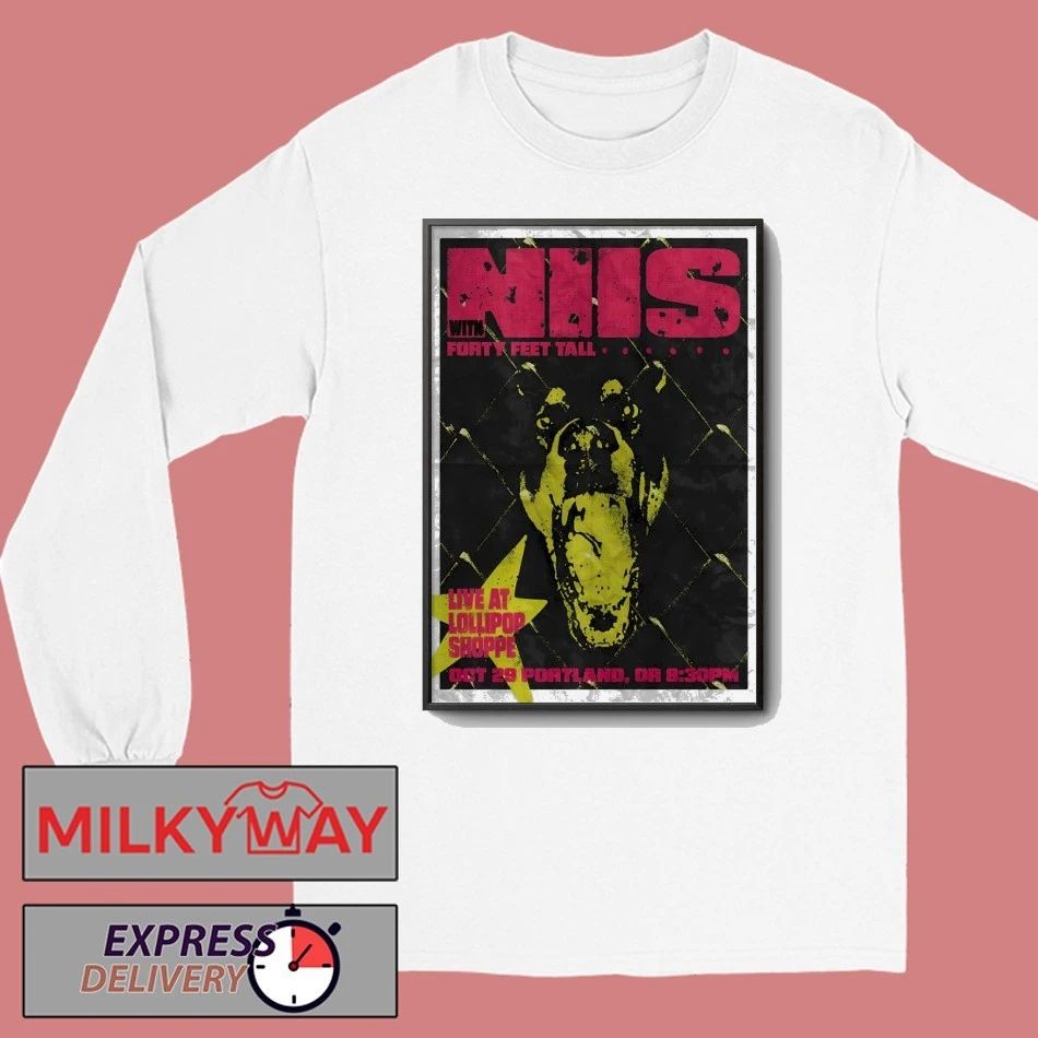 Niis Oct 29 2025 Lollipop Shoppe Portland OR Poster shirt