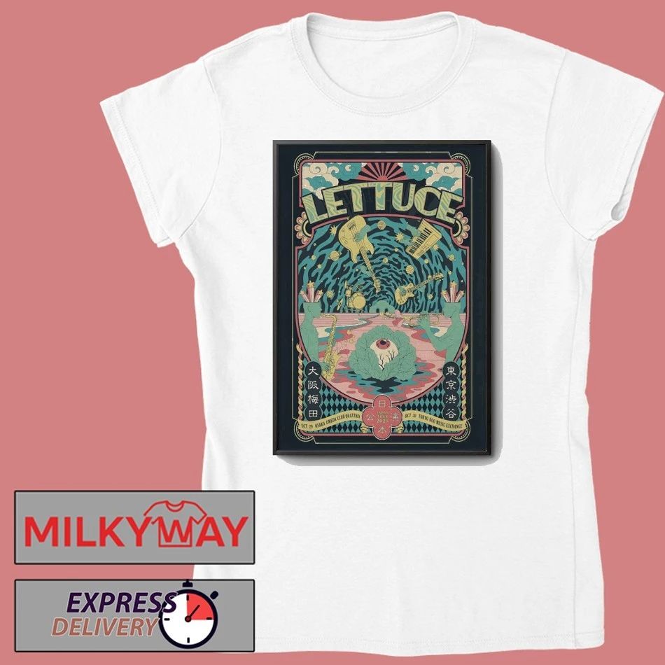 Lettuce 2025 Japan Tour Poster shirt