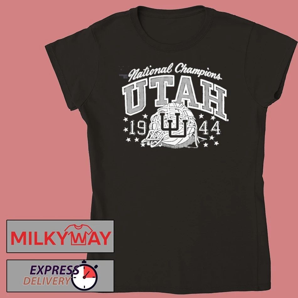 Officials Utah National Champions 1944 Basketball Mascot Graphic Shirt