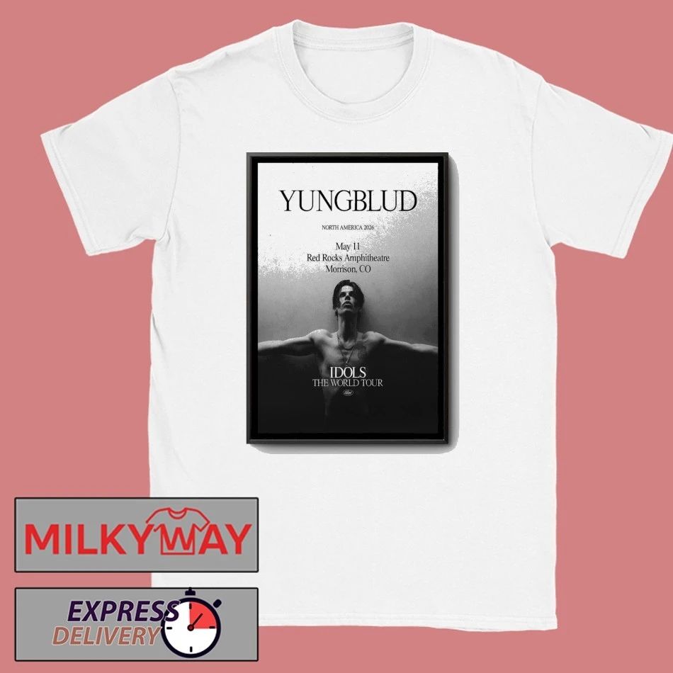 Yungblud May 11 2026 Red Rocks Amphitheatre Morrison CO Poster shirt