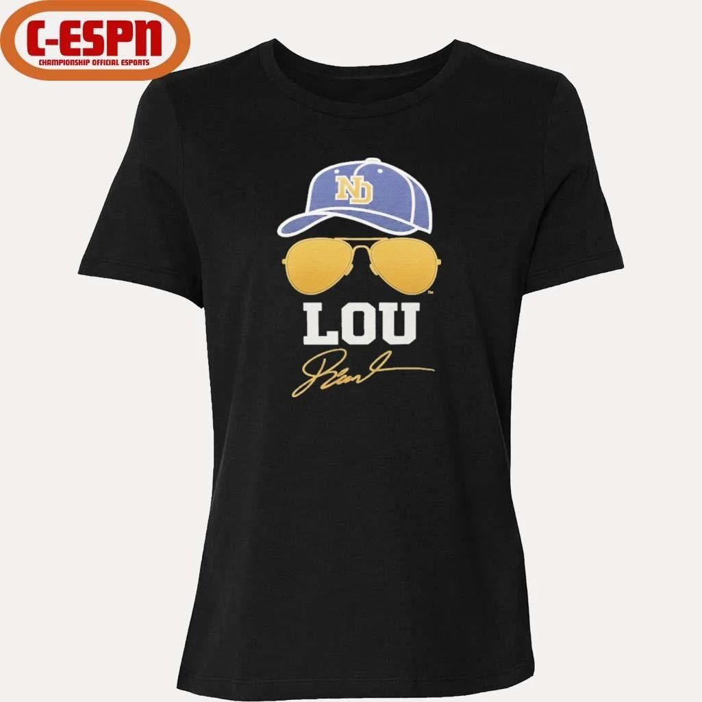 Notre Dame Lou Holtz Coach Signature Shirt