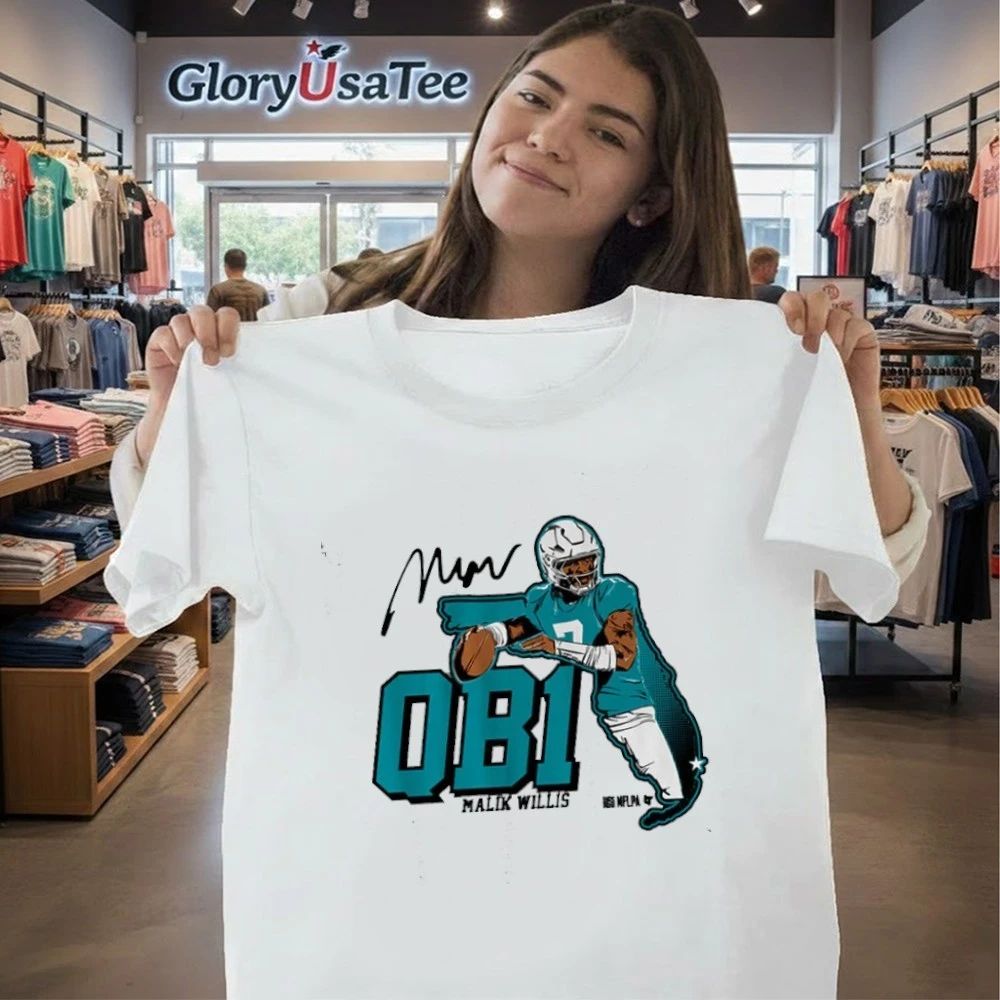 Malik Willis Miami QB1 Shirt
