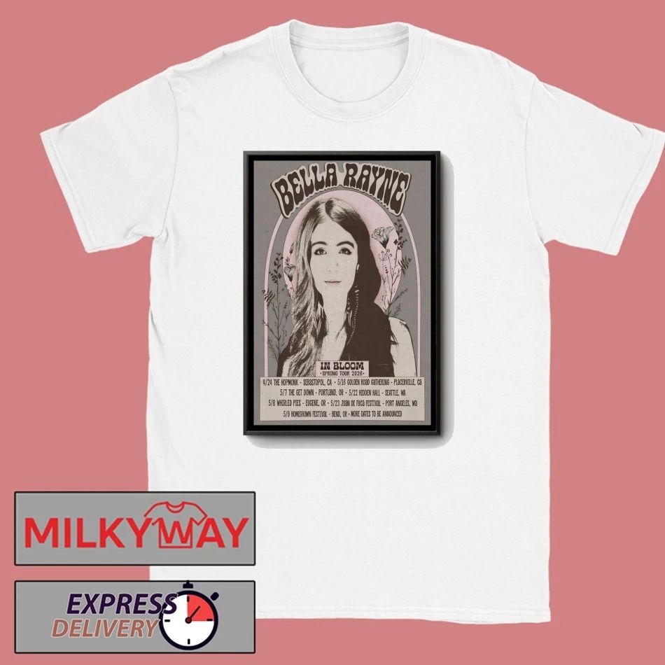 Bella Rayne In Bloom 2026 Spring Shows Poster shirt