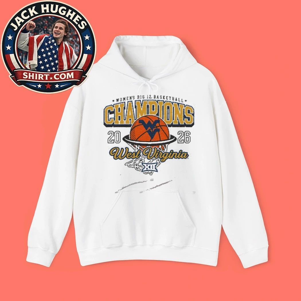 West Virginia Women’s Big 12 Champions 2026 Logo T-Shirt