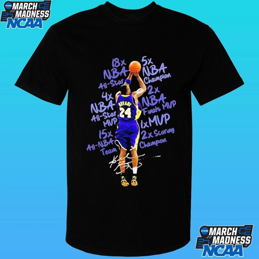 Kobe Bryant Achievements Shirt