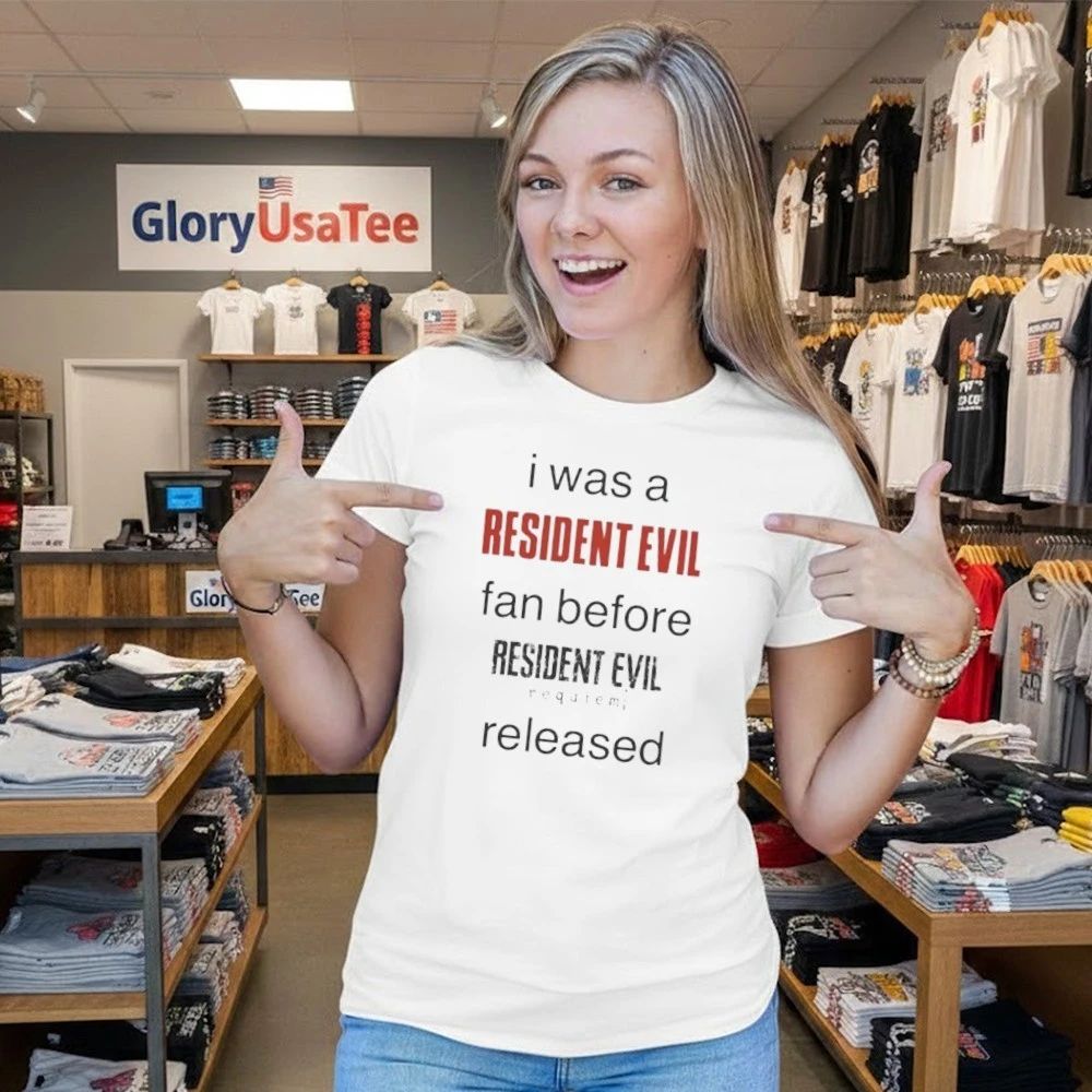 I Was A Resident Evil Fan Before Shirt