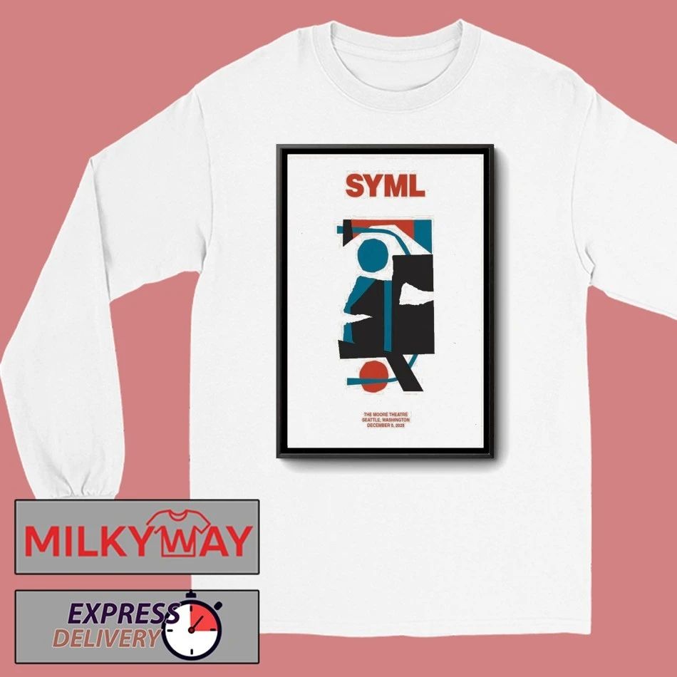 SYML The Moore Theatre In Seattle WA Dec 5 2025 Poster shirt