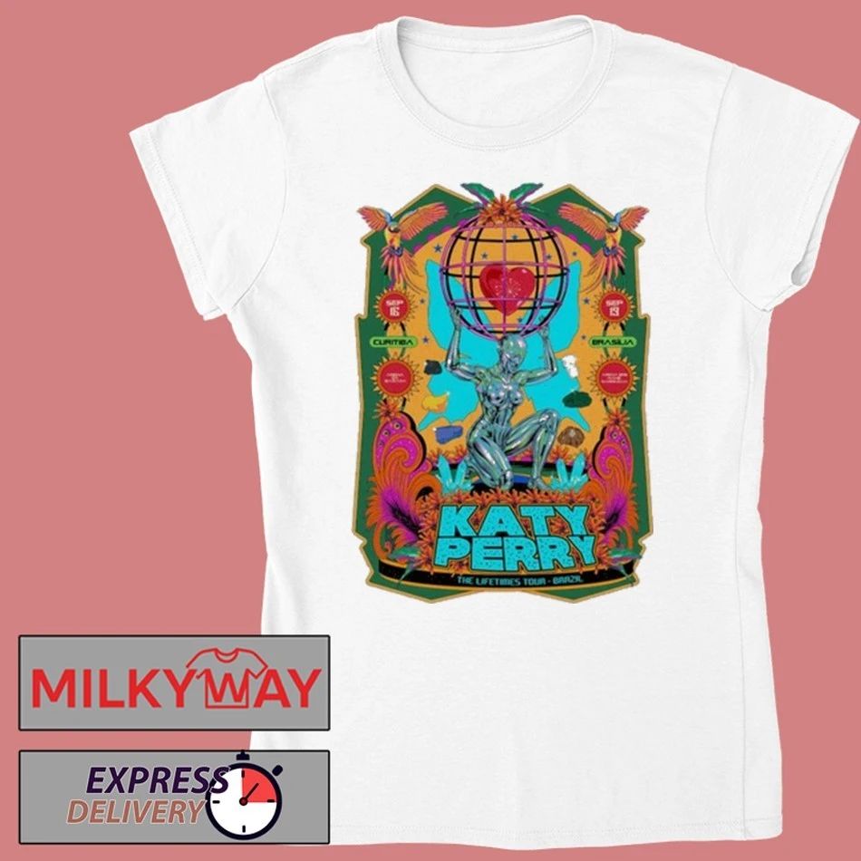 Katy Perry The Lifetimes Tour Brazil 2025 shirt