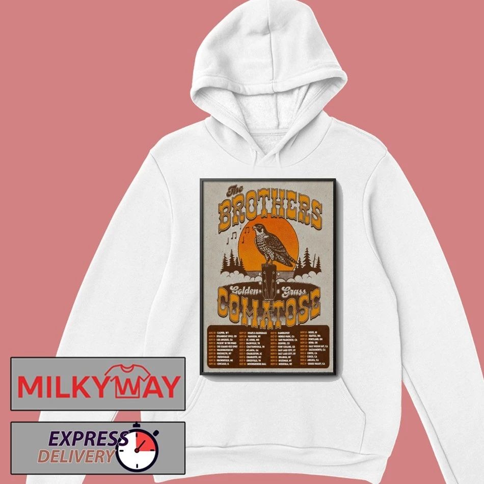 The Brothers Comatose 2025 GoldenGrass Tour Poster shirt