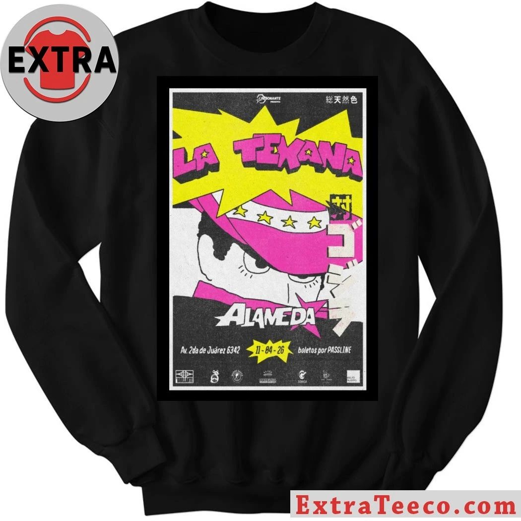 La Texana Puebla, Mexico On April 11, 2026 Event Poster Shirt – Perfect Gift for Men & Women