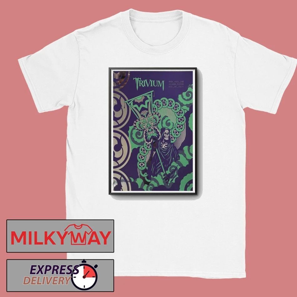 Poster Trivium Orlando, FL Dec 14 2025 shirt