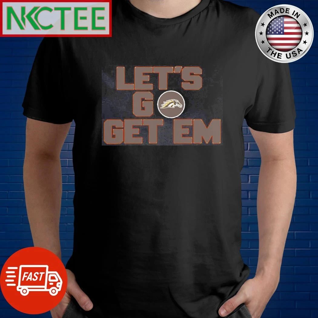 NKCtees Western Michigan Broncos Let go get em shirt
