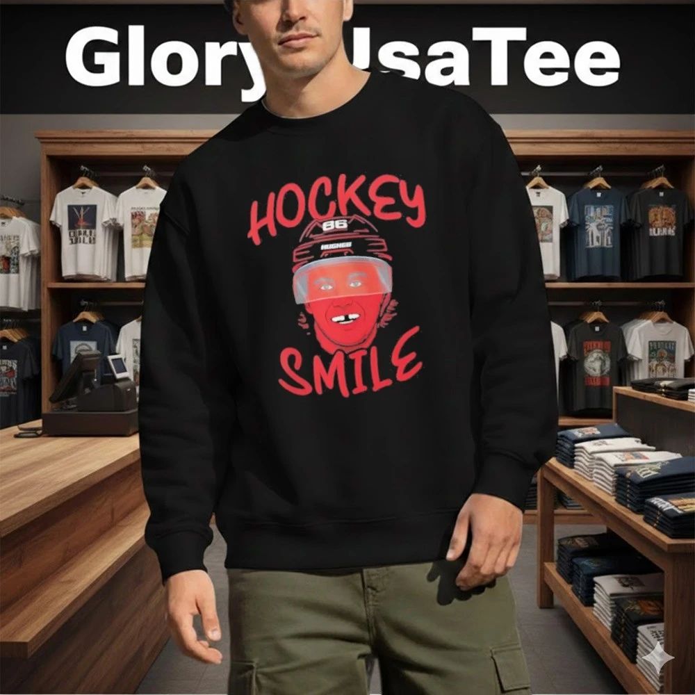 Jack Hughes Team USA Hockey Smile Shirt