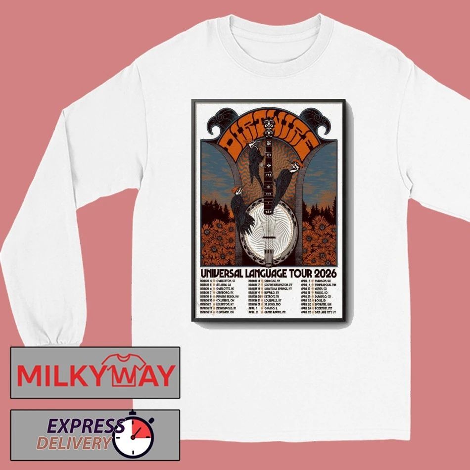 Dirtwire Universal Language 2026 Shows Poster shirt