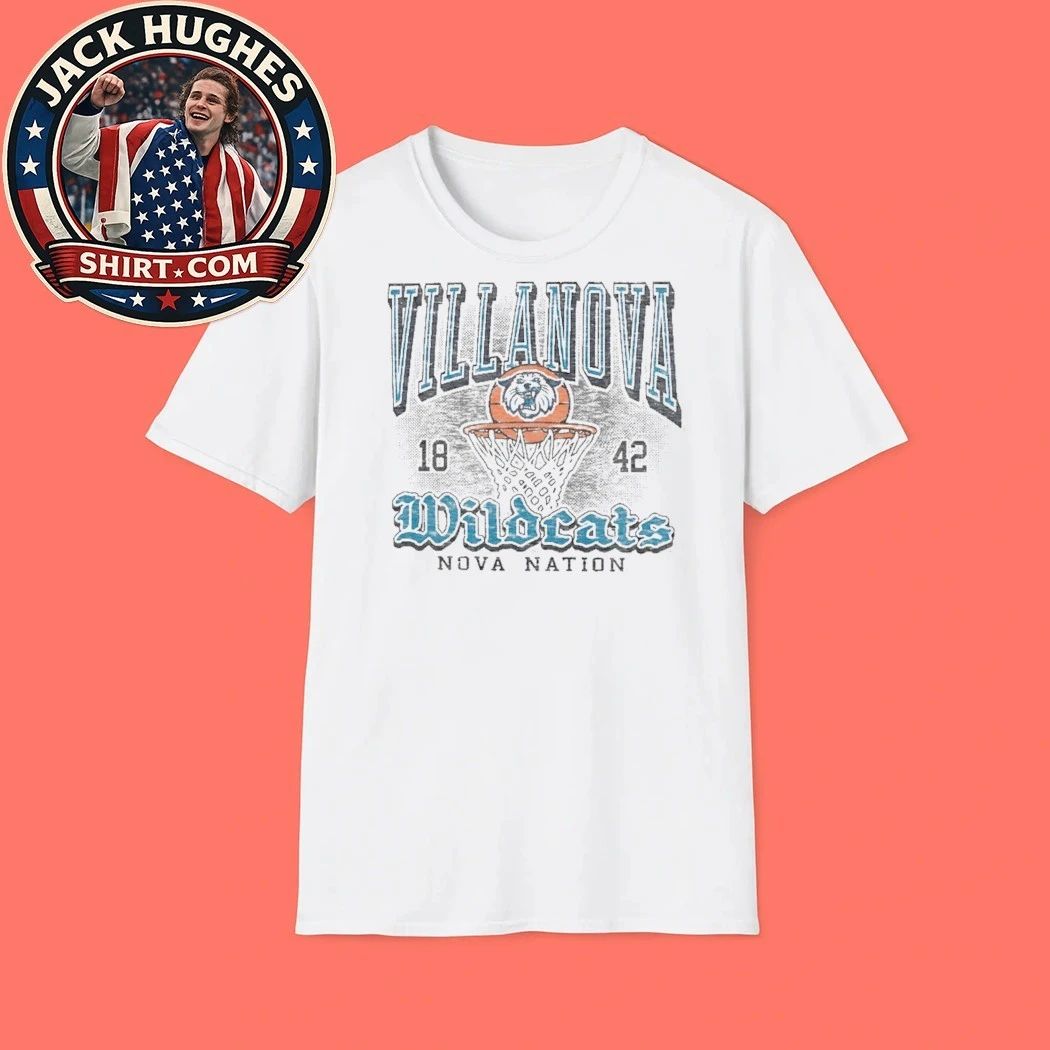 Original Villanova Wildcats Regional Franklin Logo T-Shirt