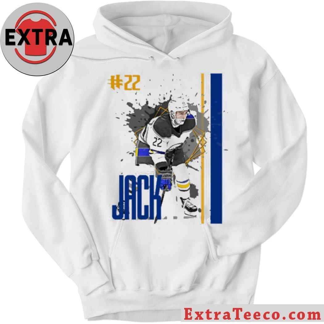 Original Jack Quinn #22 hockey Player Sabres T-Shirt