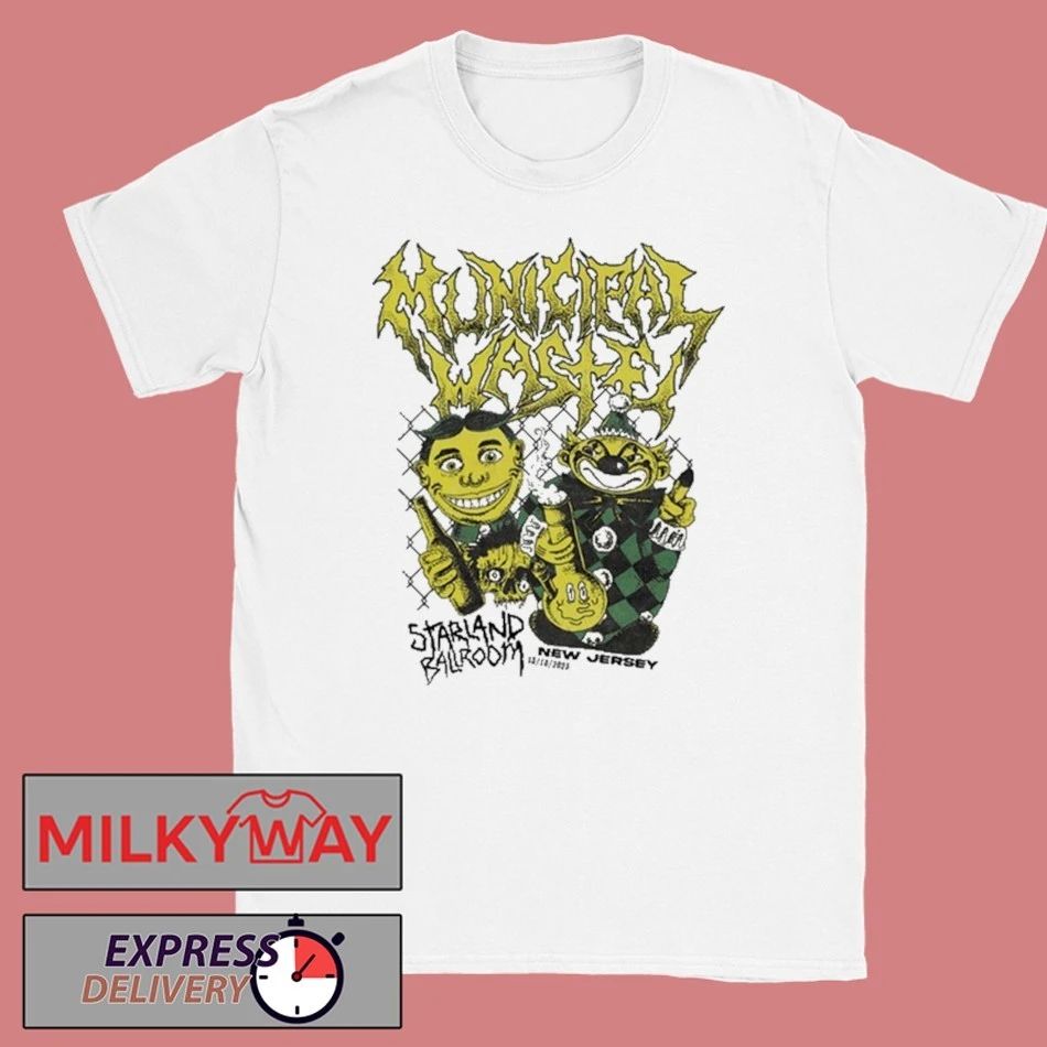 Municipal Waste Concert At Starland Ballroom On October 18 2025 Shirt