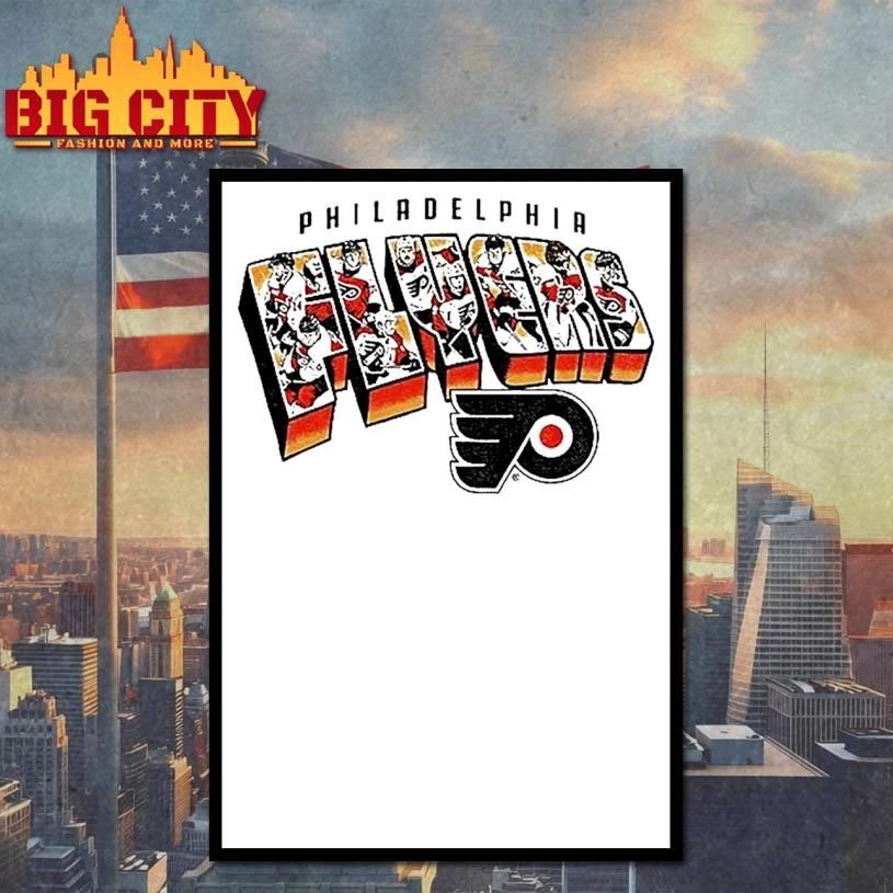 Philadelphia Flyers Hockey All Team Nhl 2026 Players Shirt