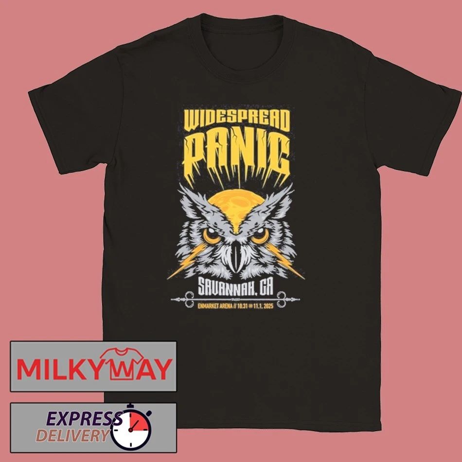 Widespread Panic 2025 Event Savannah, Georgia shirt