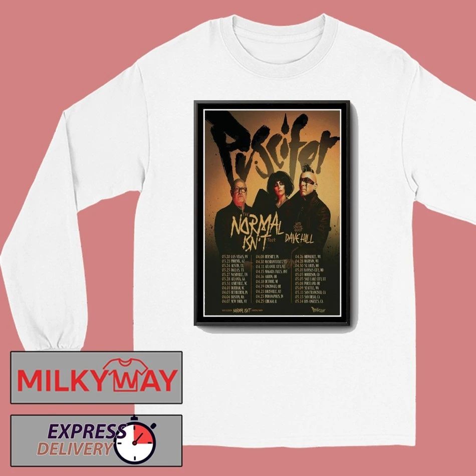 Puscifer Normal Isn’t North American Tour 2026 Poster shirt