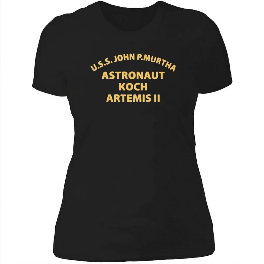 USS John P Murtha Astronaut Koch Artemis 2 Shirt
